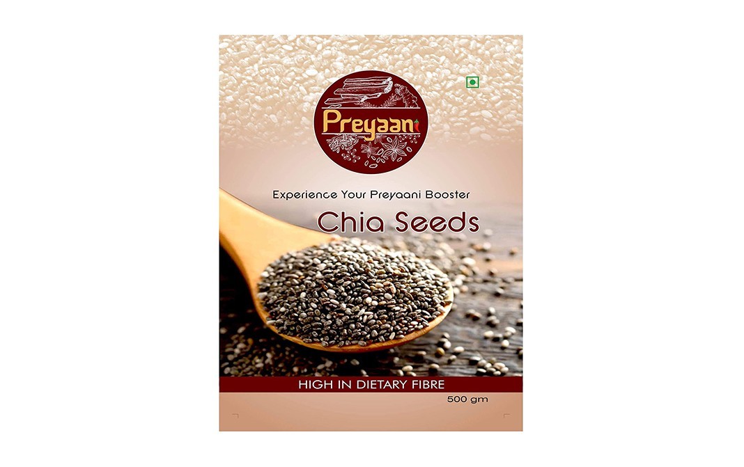 Preyaani Chia Seeds    Pack  500 grams
